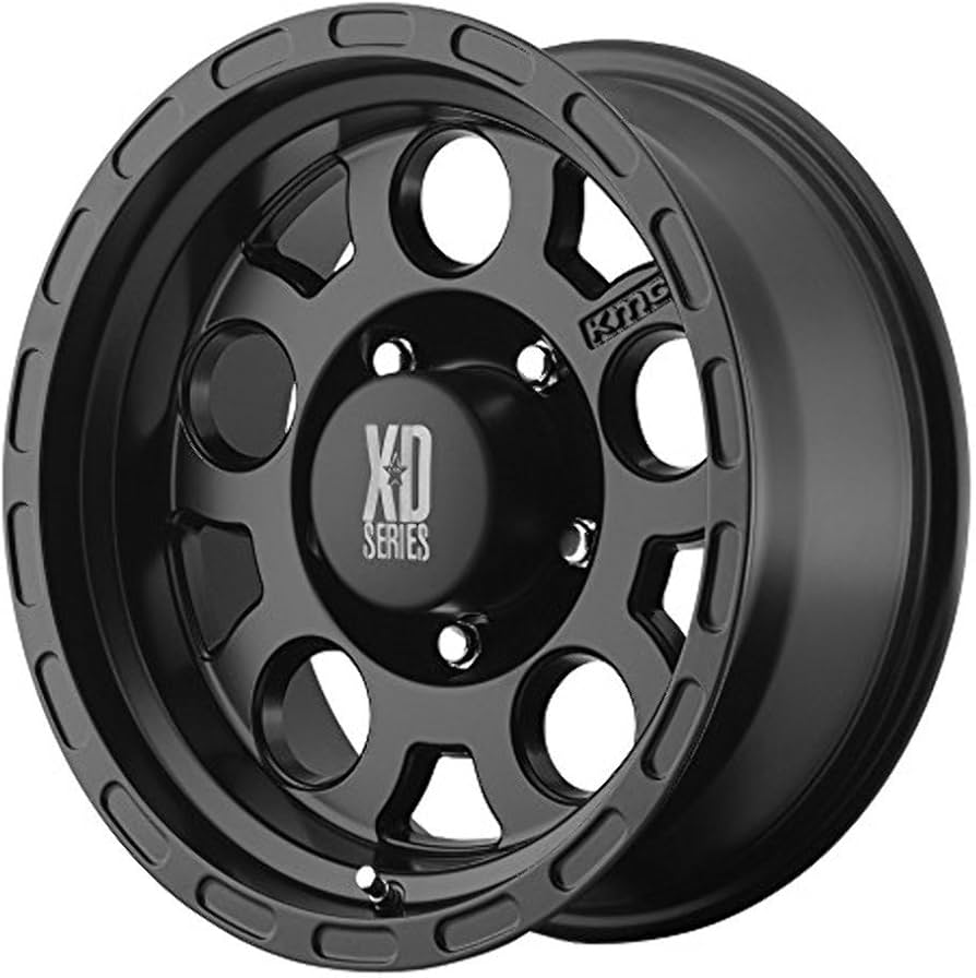 XD-122 Enduro 15x9 5x114.3 -12et 83.5 Negro Mate